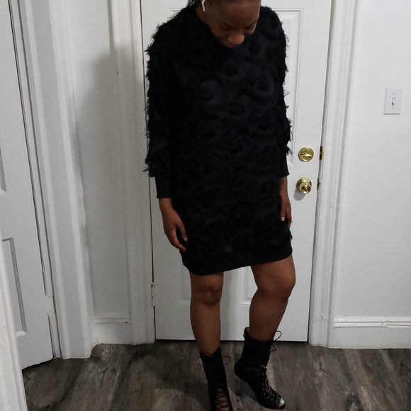 Feather Fringe Dress - Picture 4 of 4